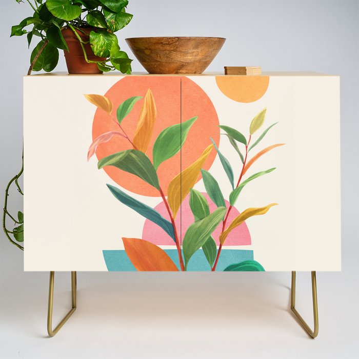 Colorful Branching Out 11 Credenza Gallery Image 1