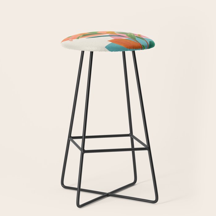 Colorful Branching Out 11 Stool Gallery Image 1