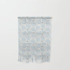 Winter & Woodsy Pine Trees in White & Blue Wall Hanging Gallery Image 1