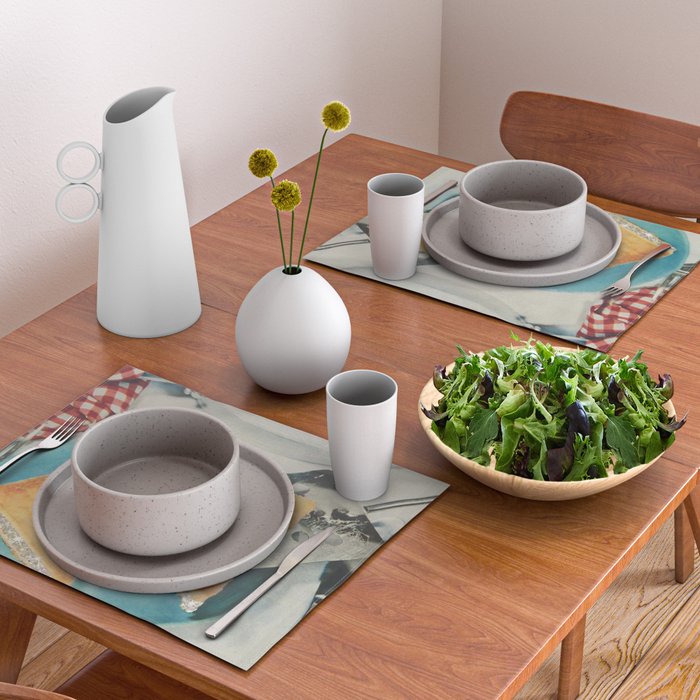 Grilled Glitter Sandwich - Eat Fashionably Placemat Gallery Image 2