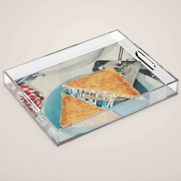 Grilled Glitter Sandwich - Eat Fashionably Acrylic Tray Gallery Image 1