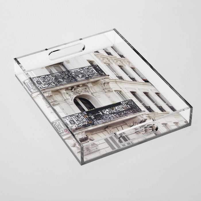 Montmartre Boho - Paris France Travel Photography Acrylic Tray Gallery Image 1