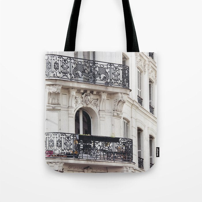 Montmartre Boho - Paris France Travel Photography Tote Bag Gallery Image 1