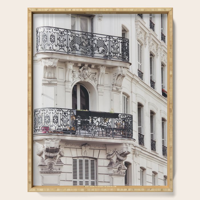 Montmartre Boho - Paris France Travel Photography Serving Tray Gallery Image 1