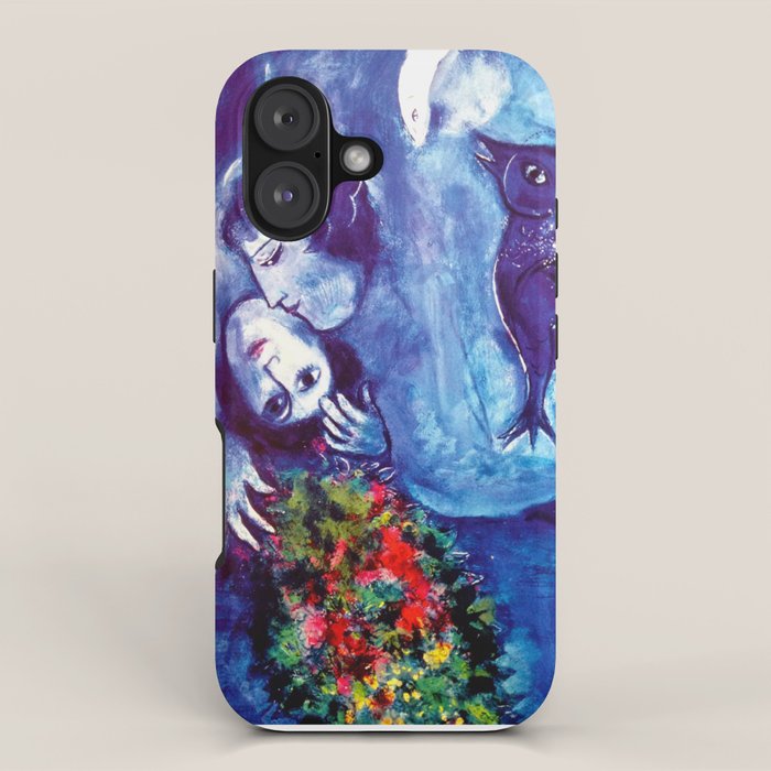 Marc Chagall, Le Paisage Bleu 1949 Artwork, Posters Tshirts Prints Bags Men Women Kids iPhone Case Gallery Image 1