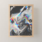 CONFUSION IN HER EYES THAT SAYS IT ALL Mini Art Print Gallery Image 1