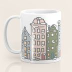 Snow Capped Row Houses Coffee Mug Gallery Image 3