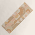 Abstract Bauhaus Shapes - Neutral Colors Yoga Mat Gallery Image 1