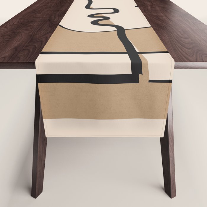 Interwoven Faces 6 Table Runner Gallery Image 1