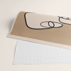 Interwoven Faces 6 Wrapping Paper Gallery Image 2