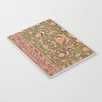 Antique Portuguese Needlepoint Rose Green Pattern Notebook Gallery Image 3