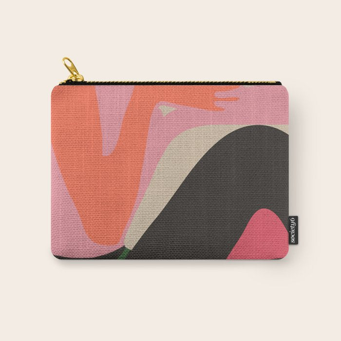 Abstract Art Figure 8 Carry All Pouch Gallery Image 1