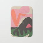 Abstract Art Figure 8 Bath Mat Gallery Image 1