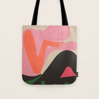 Abstract Art Figure 8 Tote Bag Gallery Image 1