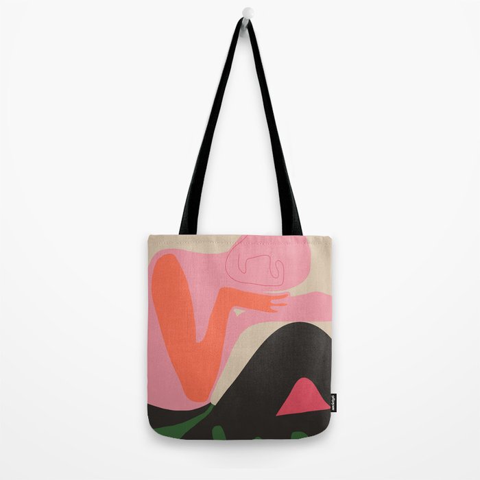 Abstract Art Figure 8 Tote Bag Gallery Image 2