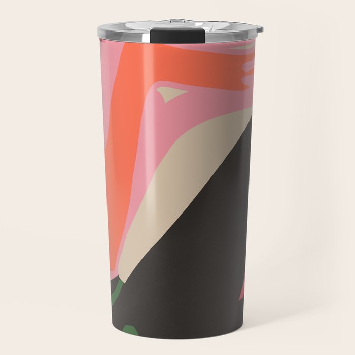 Abstract Art Figure 8 Travel Mug Gallery Image 1