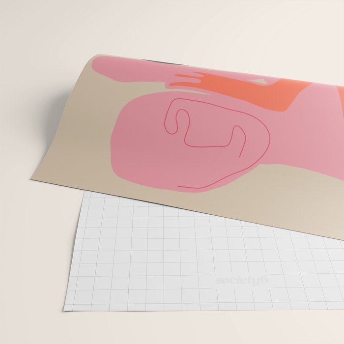 Abstract Art Figure 8 Wrapping Paper Gallery Image 2