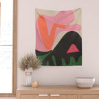 Abstract Art Figure 8 Wall Tapestry Gallery Image 2