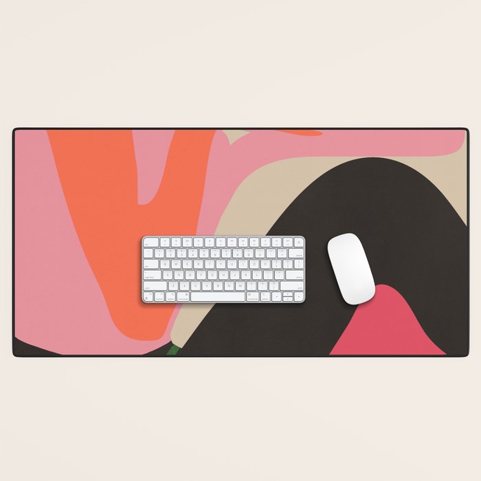 Abstract Art Figure 8 Desk Mat Gallery Image 1