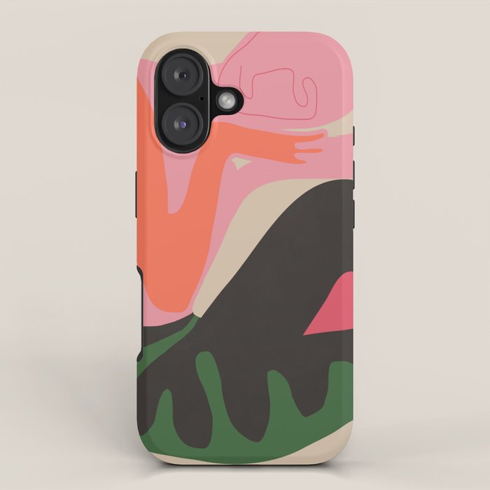 Abstract Art Figure 8 iPhone Case Gallery Image 1