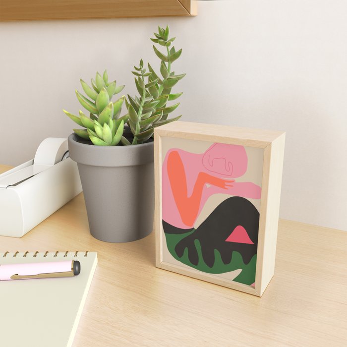 Abstract Art Figure 8 Mini Art Print Gallery Image 2