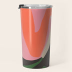 Abstract Art Figure 8 Travel Mug Gallery Image 3