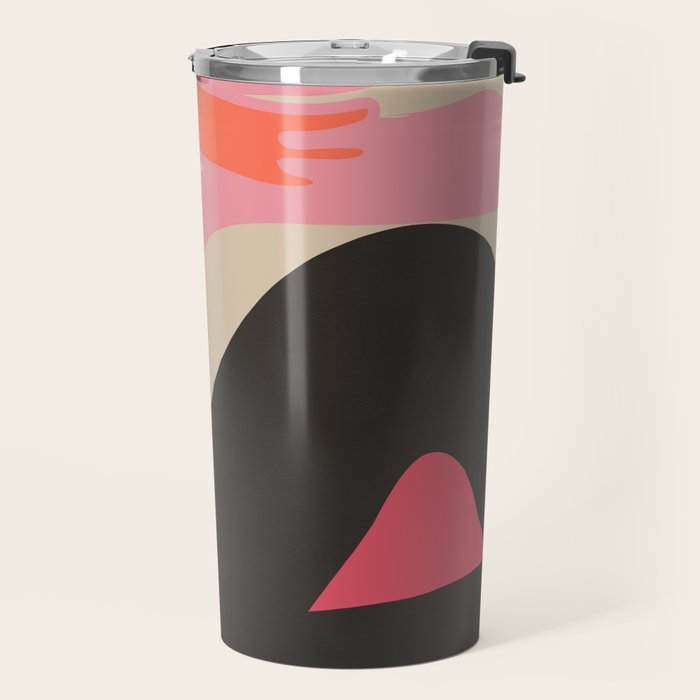 Abstract Art Figure 8 Travel Mug Gallery Image 2