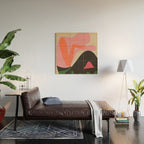 Abstract Art Figure 8 Wood Wall Art Gallery Image 2