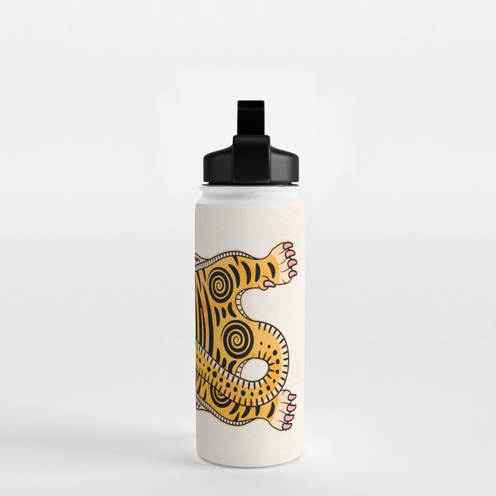King Of The Jungle 01: Golden Tiger Edition Water Bottle Gallery Image 2