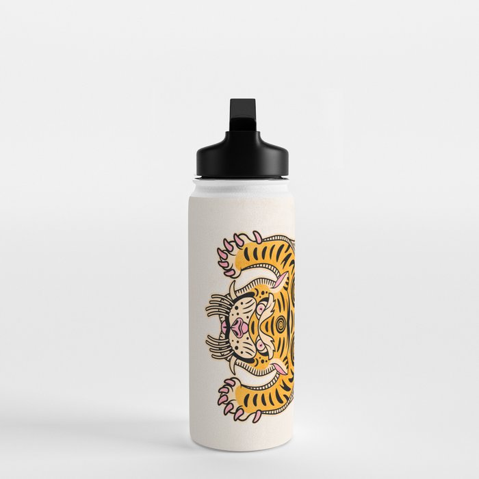 King Of The Jungle 01: Golden Tiger Edition Water Bottle Gallery Image 3