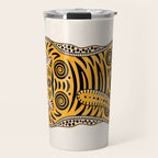 King Of The Jungle 01: Golden Tiger Edition Travel Mug Gallery Image 1