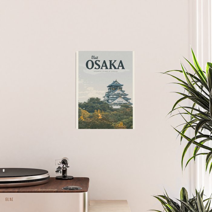 Visit Osaka Poster Gallery Image 2