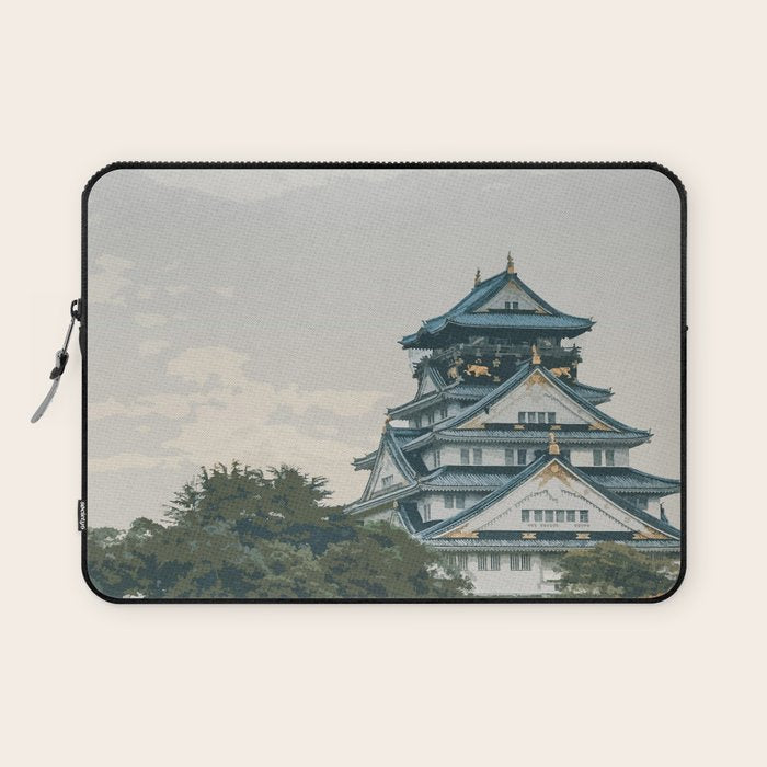Visit Osaka Laptop Sleeve Gallery Image 1