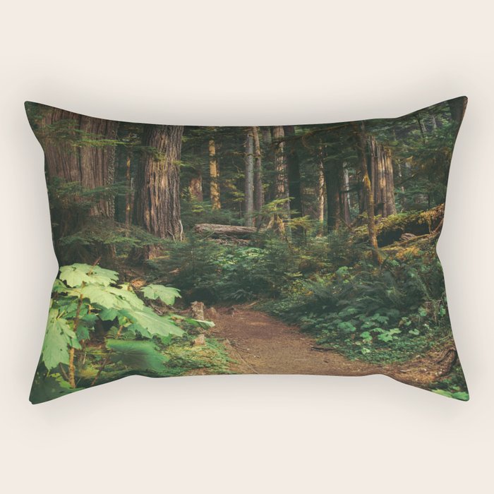Woodland Landscape Rectangular Pillow Gallery Image 2