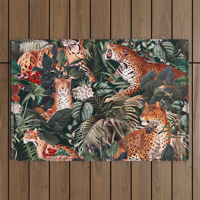 Dangers in the Forest XIII Outdoor Rug Gallery Image 1