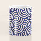SWIRL Lapis and Almond Coffee Mug Gallery Image 4