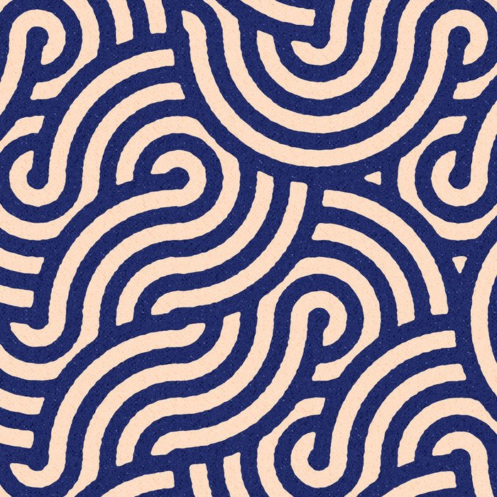 SWIRL Lapis and Almond Coffee Mug Gallery Image 2