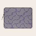 SWIRL Lapis and Almond Laptop Sleeve Gallery Image 1