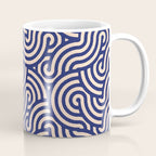 SWIRL Lapis and Almond Coffee Mug Gallery Image 1