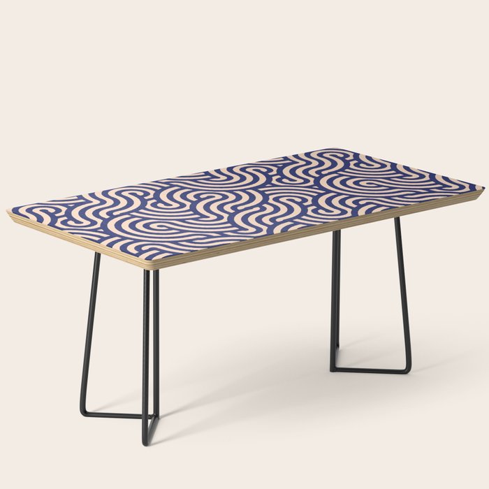 SWIRL Lapis and Almond Coffee Table Gallery Image 1