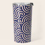 SWIRL Lapis and Almond Travel Mug Gallery Image 2