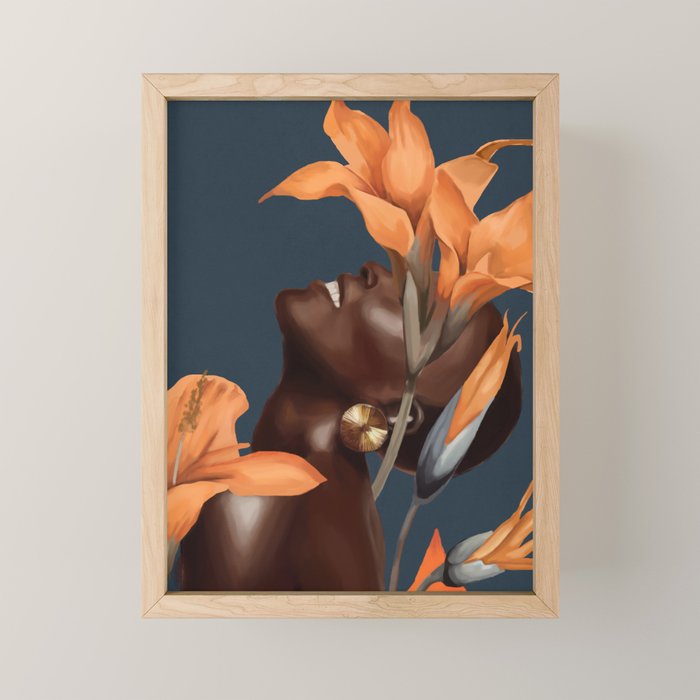 Radiant Stillness Mini Art Print Gallery Image 1