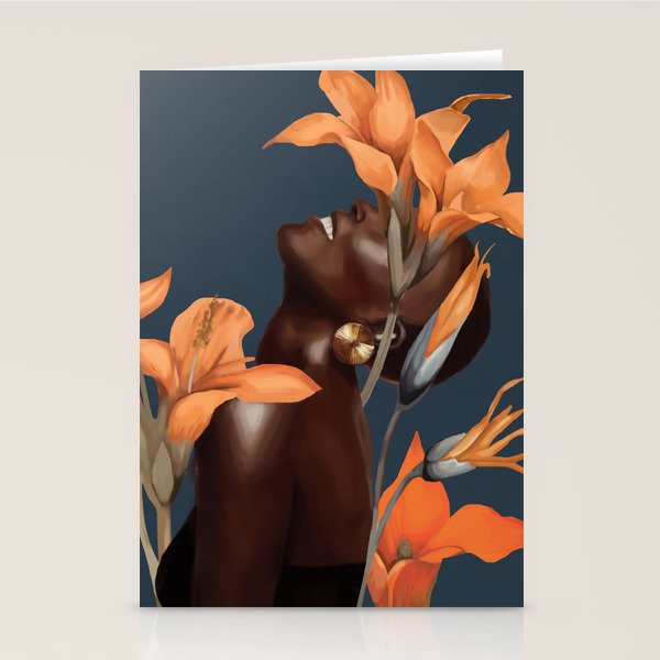 Radiant Stillness Stationery Card Gallery Image 2