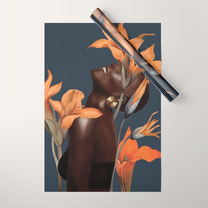 Radiant Stillness Wrapping Paper Gallery Image 1