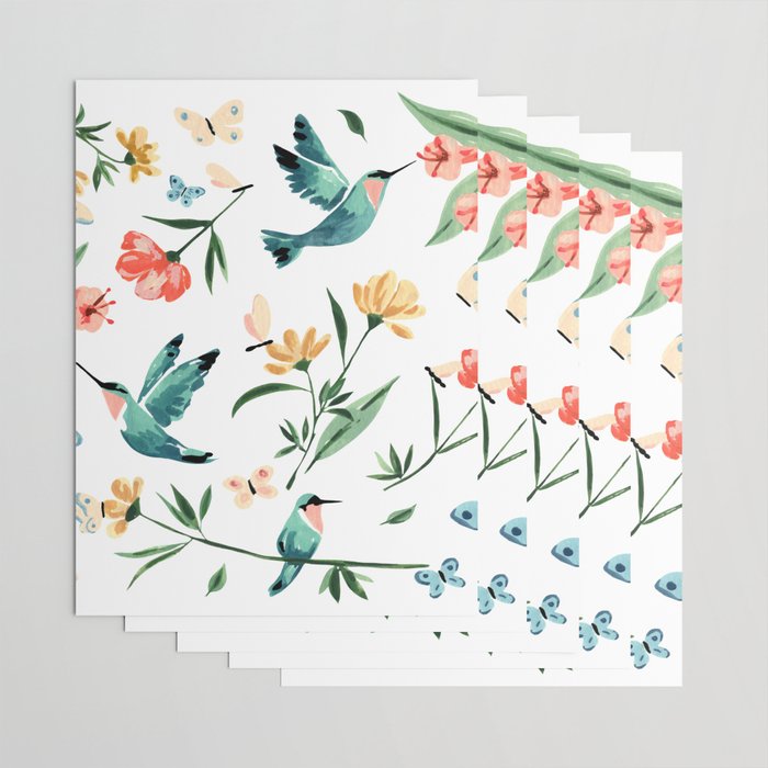 Hummingbirds Wrapping Paper Gallery Image 3