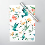 Hummingbirds Wrapping Paper Gallery Image 1