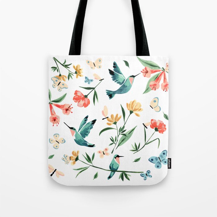 Hummingbirds Tote Bag Gallery Image 1