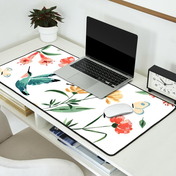 Hummingbirds Desk Mat Gallery Image 2
