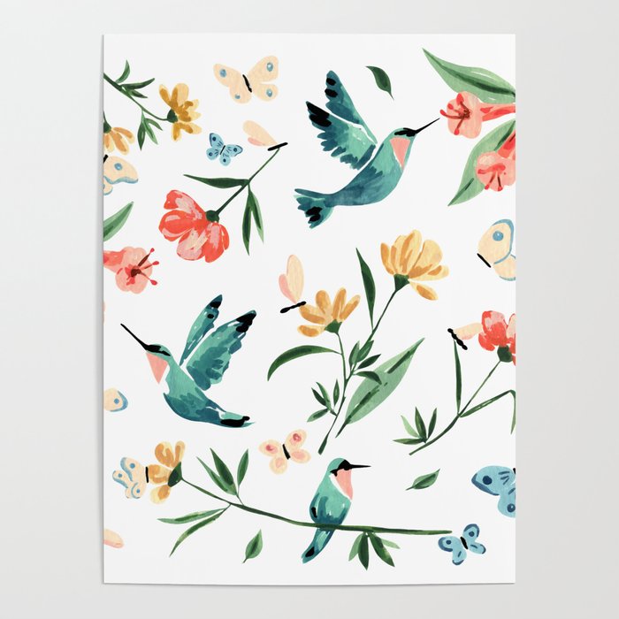 Hummingbirds Poster Gallery Image 1