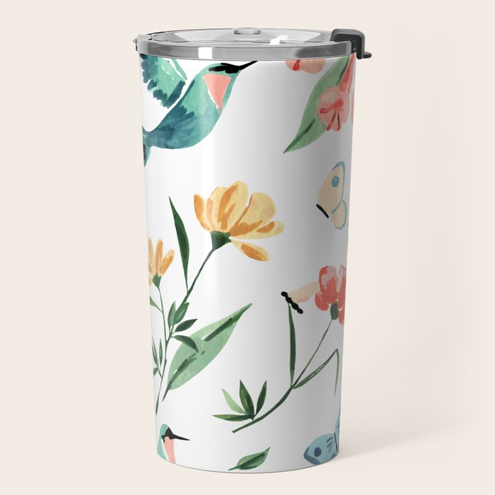 Hummingbirds Travel Mug Gallery Image 2